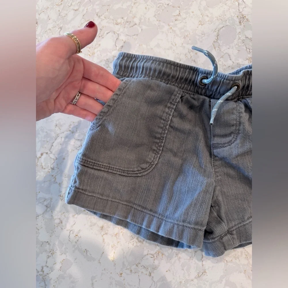 3T Carter’s- Stylish Gray Kids Shorts
